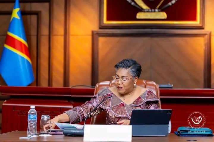Tshisekedi absent, Judith Suminwa assure la direction du 65ᵉ Conseil des ministres à Kinshasa