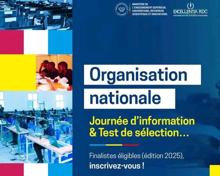Bourses d’excellence en RDC : Top départ pour la sélection EXCELLENTIA destinée aux finalistes brillants